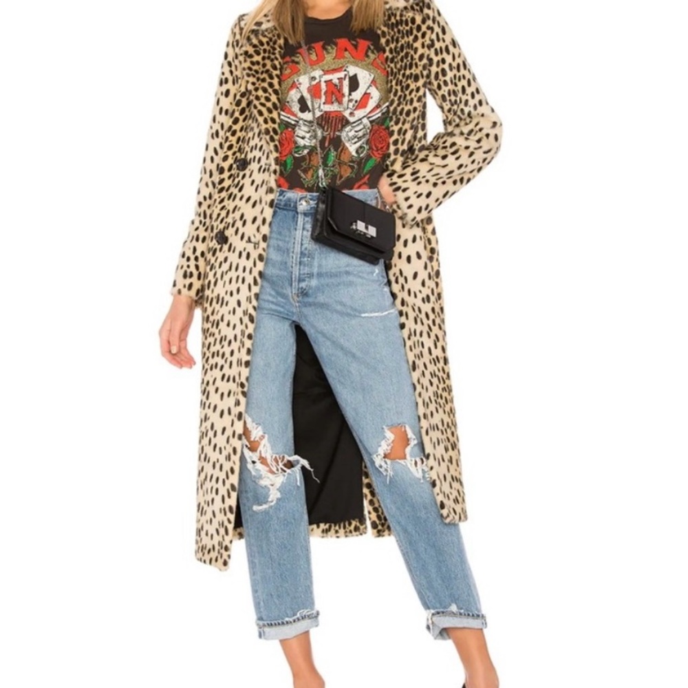 House of Harlow 1960 Leopard Print Coat